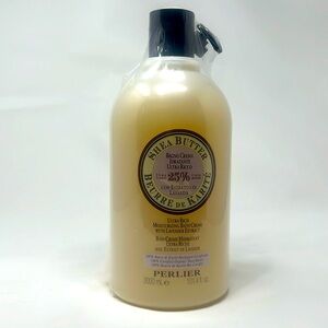 Perlier Shea Butter Lavender Bath Cream 101.4 fl oz SEALED